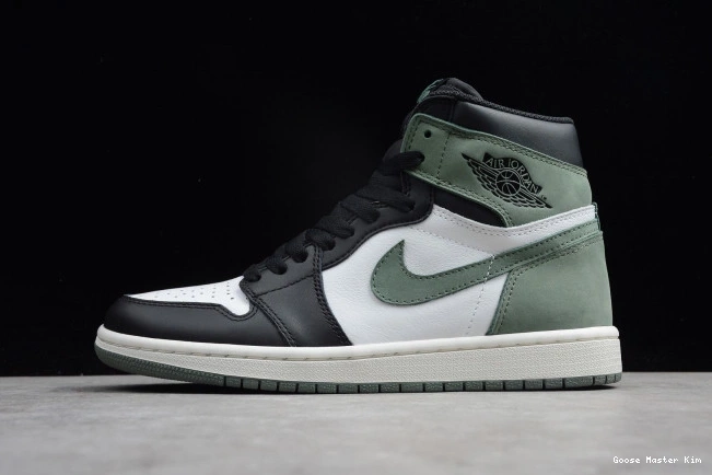 Air 1 Jordan High OG Clay Retro Green 555088-135 0815